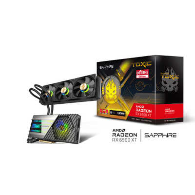 SAPPHIRE グラフィックボード+CPUクーラー TOXIC Radeon RX 6900 SAPPHIRE グラフィックボード+CPUクーラー TOXIC Radeon RX 6900