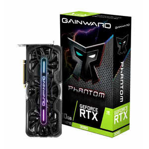 GAINWARD グラフィックボード GAINWARD GeForce RTX 3080 PHANTOM 10G V1（LHR版） NED3080U19IA1020PG