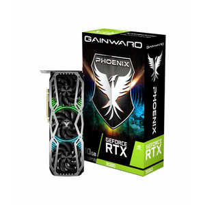 GAINWARD グラフィックボード GAINWARD GeForce RTX 3080 PHOENIX 10G V1（LHR版）｢バルク品｣ NED3080019IA132AXG