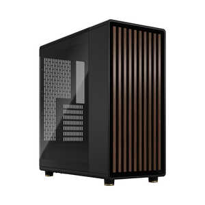 FRACTALDESIGN PCケース［ATX /Micro ATX /Mini-ITX］North Charcoal Black TG Dark ブラック FD-C-NOR1C-02