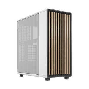 FRACTALDESIGN PCケース［ATX /Micro ATX /Mini-ITX］North Chalk White ホワイト FD-C-NOR1C-03