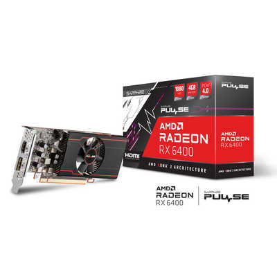 SAPPHIRE グラフィックボード PULSE Radeon RX 6400 GAMING 4GB