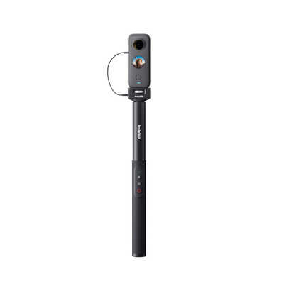 insta360 充電式見えない自撮り棒 CINSPHD/F Insta360 中古未使用品 充電式見えない自撮り棒 Power Selfie Stick スマホアクセサリー
