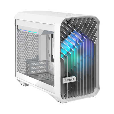 PCケース(自作PC用) Torrent Nano RGB Black TG Light Tint Amazon | Fractal Design Torrent Nano RGB Black TG Light Tint
