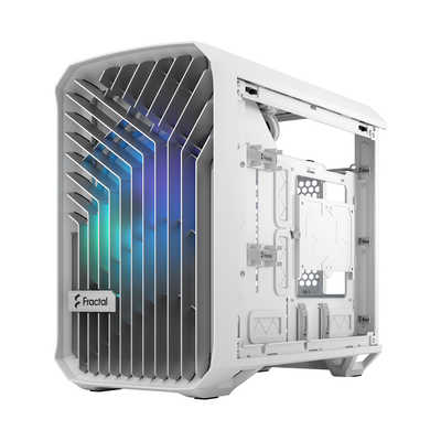 PCケース(自作PC用) Fractal Design TorrentNano WhiteTG Clear Fractal Design Torrent Nano RGB White TG Clear Tint Tempered