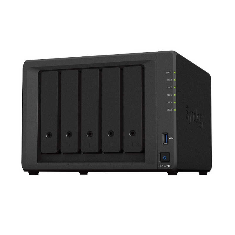SYNOLOGY AMD Ryzen搭載高性能5ベイNAS DS1522+ の通販 | カテゴリ：パソコン・周辺機器・プリンター | SYNOLOGY  家電通販のコジマネット - 全品代引き手数料無料