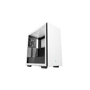 DEEPCOOL PCケース［ATX /Micro ATX /Extended ATX /Mini-ITX］CH510 WH ホワイト R-CH510-WHNNE1-G-1