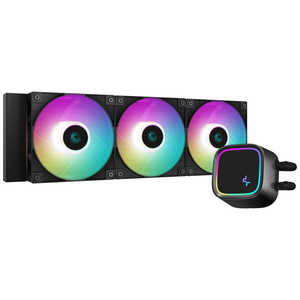 DEEPCOOL CPU顼 120mmեx3 LGA1700/1200/1155/1151/1150AM5/AM4 LE720 ֥å RLE720BKAMMNG1