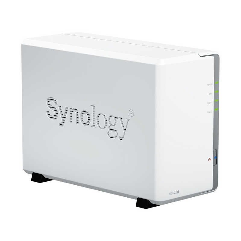 SYNOLOGY SYNOLOGY DiskStation クアッドコアCPU搭載多機能パーソナルクラウド 2ベイNASキット 初心者ガイド付 DS223J DS223J