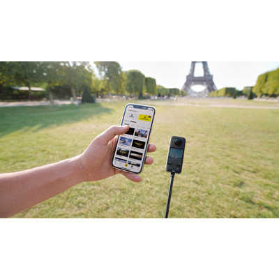 INSTA360 Insta360 X3＋見えない自撮り棒(114cm) セット CINSAAQB2 の 