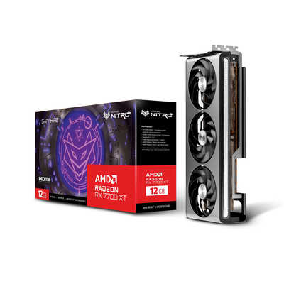 SAPPHIRE NITRO＋ Radeon RX 7700 XT GAMING OC 12GB GDDR6