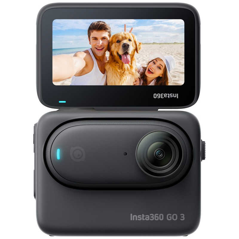 INSTA360 INSTA360 アクションカメラ Insta360 GO 3 (64GB) ミッドナイトブラック CINSABKAGO317 CINSABKAGO317