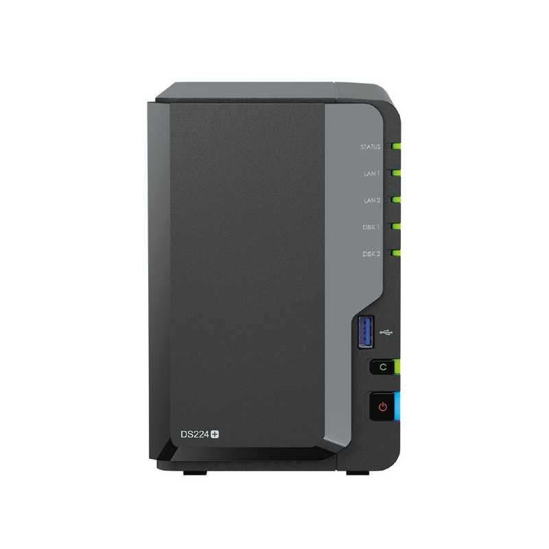 SYNOLOGY SYNOLOGY DiskStation DS224＋ 初心者ガイド付＋HAT3300-4TB 2個 ［8TB /3.5インチ］ DS224Plus+HAT3300-4TB2 DS224Plus+HAT3300-4TB2