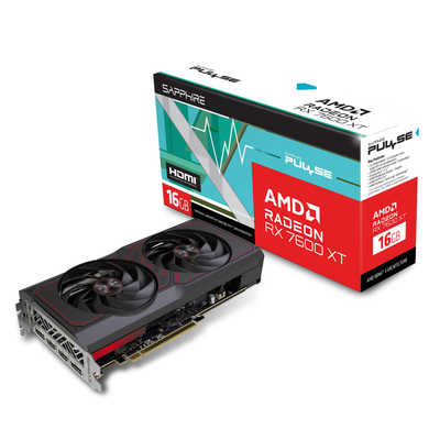 グラフィックボード・グラボ・ビデオカード sapphire RADEON RX7600XT 16GB PULSE SAPPHIRE グラフィックボード PULSE RADEON RX 7600 XT GAMING