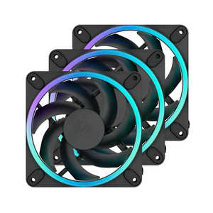 FRACTALDESIGN Momentum 12 RGB 3-pack Black FD-F-MR1-1203 FRACTALDESIGN Momentum 12 RGB 3-pack Black FD-F-MR1-1203