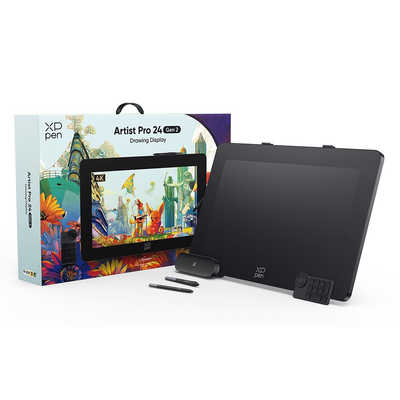 XP-Pen Artist 24 Pro 液晶タブレット予備ペン芯付（1万6,384