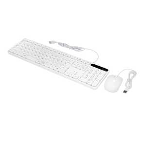 ����¾�᡼���� �����ܡ��ɡ��ޥ������å� ��ͭ�� / USB�� �ۥ磻�� KC01/G228-JPWhite