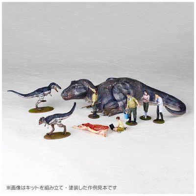 海洋堂 ARTPLA 研究員とティラノサウルスセット の通販 - カテゴリ