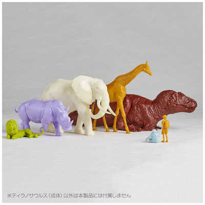 海洋堂 ARTPLA 研究員とティラノサウルスセット の通販