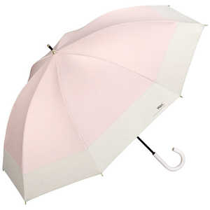 ワールドパーティー 日傘 長傘 遮光 切り継ぎロング Wpc. [ 晴雨兼用傘 / 55cm ] ピンク 81-16423-101