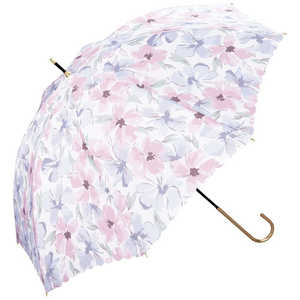 ワールドパーティー 雨傘 長傘 フラワーウォール [ 晴雨兼用傘 / 58cm ] ピンク 4515-02-001
