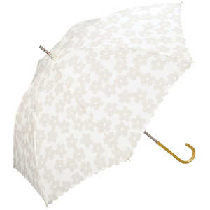 ワールドパーティー 雨傘 長傘 フラワーレース [ 晴雨兼用傘 / 58cm ] オフ 4750-08-001