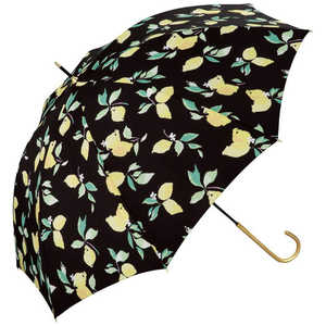 ワールドパーティー 雨傘 長傘 レモン [ 晴雨兼用傘 / 58cm ] ブラック 9716-02-001