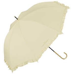 ワールドパーティー 雨傘 長傘 フェミニンフリル [ 晴雨兼用傘 / 58cm ] ベージュ 6181-02-001