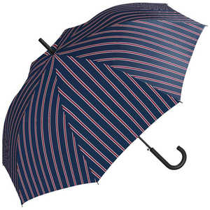 ワールドパーティー 雨傘 長傘 UNISEX BASIC JUMP Wpc. [ 晴雨兼用傘 / 65cm ] スクールストライプ UX01-011-001