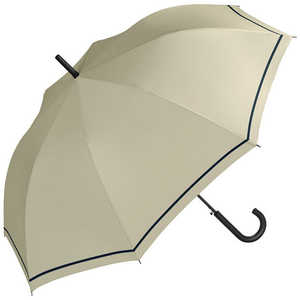 ワールドパーティー 雨傘 長傘 UNISEX BASIC JUMP Wpc. [ 晴雨兼用傘 / 65cm ] ベージュシングルライン UX01-078-001