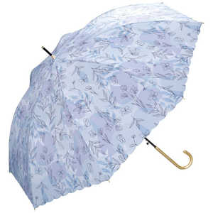 ワールドパーティー 雨傘 長傘 レイヤードプランツ Wpc. [ 晴雨兼用傘 / 58cm ] ブルー 2607-03-001