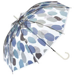 ワールドパーティー 雨傘 ビニール傘 長傘 Wpc. [ 55cm ] ニュアンスパターンブルー UPT-307-001