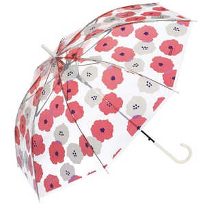 ワールドパーティー 雨傘 ビニール傘 長傘 Wpc. [ 60cm ] ピオニレッド UPT-9085-001