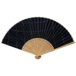 ワールドパーティー ［Wpc.GIFTBOX扇子ユニセックス］カラードットチェック W124-9124-204