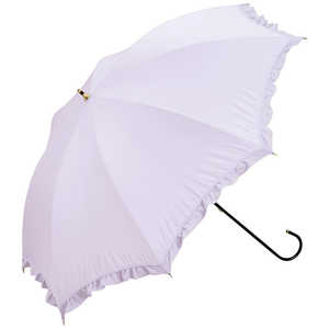 ワールドパーティー 日傘 長傘 遮光 クラシックフリル [ 晴雨兼用傘 / 50cm ] ラベンダー 81-11340-101