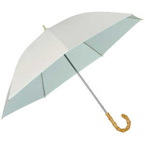 ワールドパーティー 日傘 長傘 遮光 インサイドカラー [ 晴雨兼用傘 / 50cm ] オフ 81-11949-101