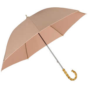ワールドパーティー 日傘 長傘 遮光 インサイドカラー [ 晴雨兼用傘 / 50cm ] ベージュ 81-11949-101