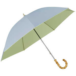 ワールドパーティー 日傘 長傘 遮光 インサイドカラー [ 晴雨兼用傘 / 50cm ] サックス 81-11949-101