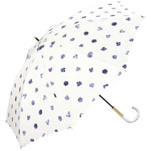 ワールドパーティー 日傘 長傘 T/C遮光 パンジー [ 晴雨兼用傘 / 50cm ] ブルー 81-22337-101