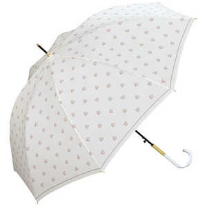 ワールドパーティー 雨傘 長傘 チャーミーハート [ 晴雨兼用傘 / 58cm ] オフ 7712-02-001