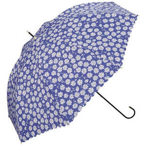 ワールドパーティー 雨傘 長傘 カッティングフラワー Wpc. [ 晴雨兼用傘 / 58cm ] ネイビー 3405-03-001
