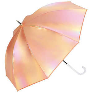 ワールドパーティー 雨傘 長傘 グロウパールアンブレラ [ 58cm ] オレンジ UPEL-924-001