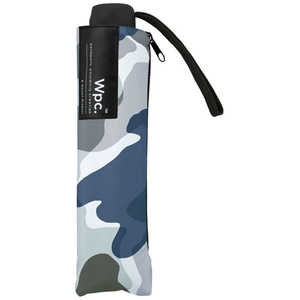 ワールドパーティー 雨傘折＿Wpc. ［UX BASIC FOLD］グレイッシュカモフラージュmini wpc ［雨傘 /レディース /58cm］ UX001-362-002