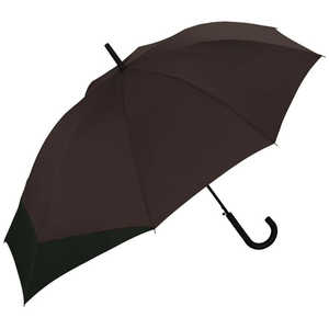 ワールドパーティー 雨傘長＿Wpc.［UX BACK PROTECT］ブラウン×ブラック ［雨傘 /メンズ /60cm］ UX04-934-001