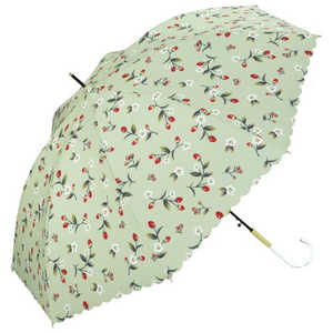 ワールドパーティー 雨傘 長傘 ストロベリーガーデン Wpc. [ レディース / 58cm ] ピスタチオ 3316-04-001