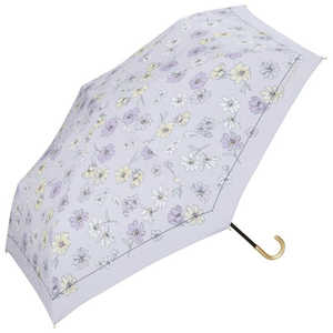ワールドパーティー 雨傘折＿Wpc. リムラインフラワーmini LV wpc ［雨傘 /レディース /50cm］ 6856-014-002