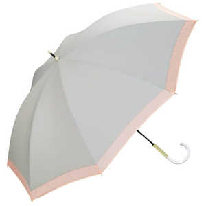 ワールドパーティー 日傘 長傘 遮光 オーガンジーバイカラー Wpc. [ 晴雨兼用傘 / レディース / 55cm ] グレー 81-16536-101