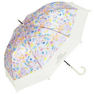 ワールドパーティー 雨傘 長傘 [ plantica×Wpc. ]切り継ぎフラワーアンブレラ [レディース / 61cm ] マルチ PLV06-028-001