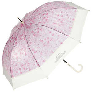 ワールドパーティー 雨傘 長傘 [ plantica×Wpc. ]切り継ぎフラワーアンブレラ [レディース / 61cm ] ピンク PLV06-030-001