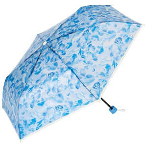 ワールドパーティー 雨傘折＿Wpc. ［plantica×Wpc.］フラワーアンブレラPTminiBL wpc ［雨傘 /レディース /50cm］ PLV001-031-002